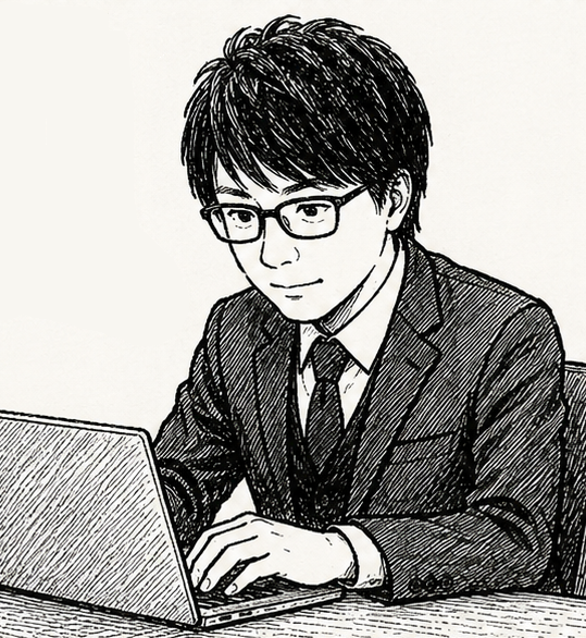 勝浦 義仁のイラスト